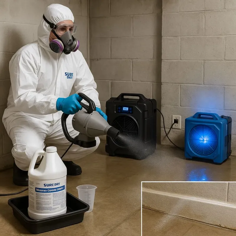 Sanitization and Odor Removal process in Wetherington, OH