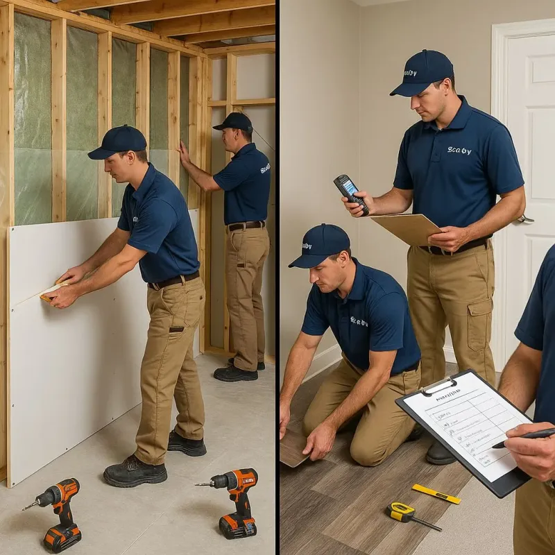 Repairs and Reconstruction process in Wetherington, OH